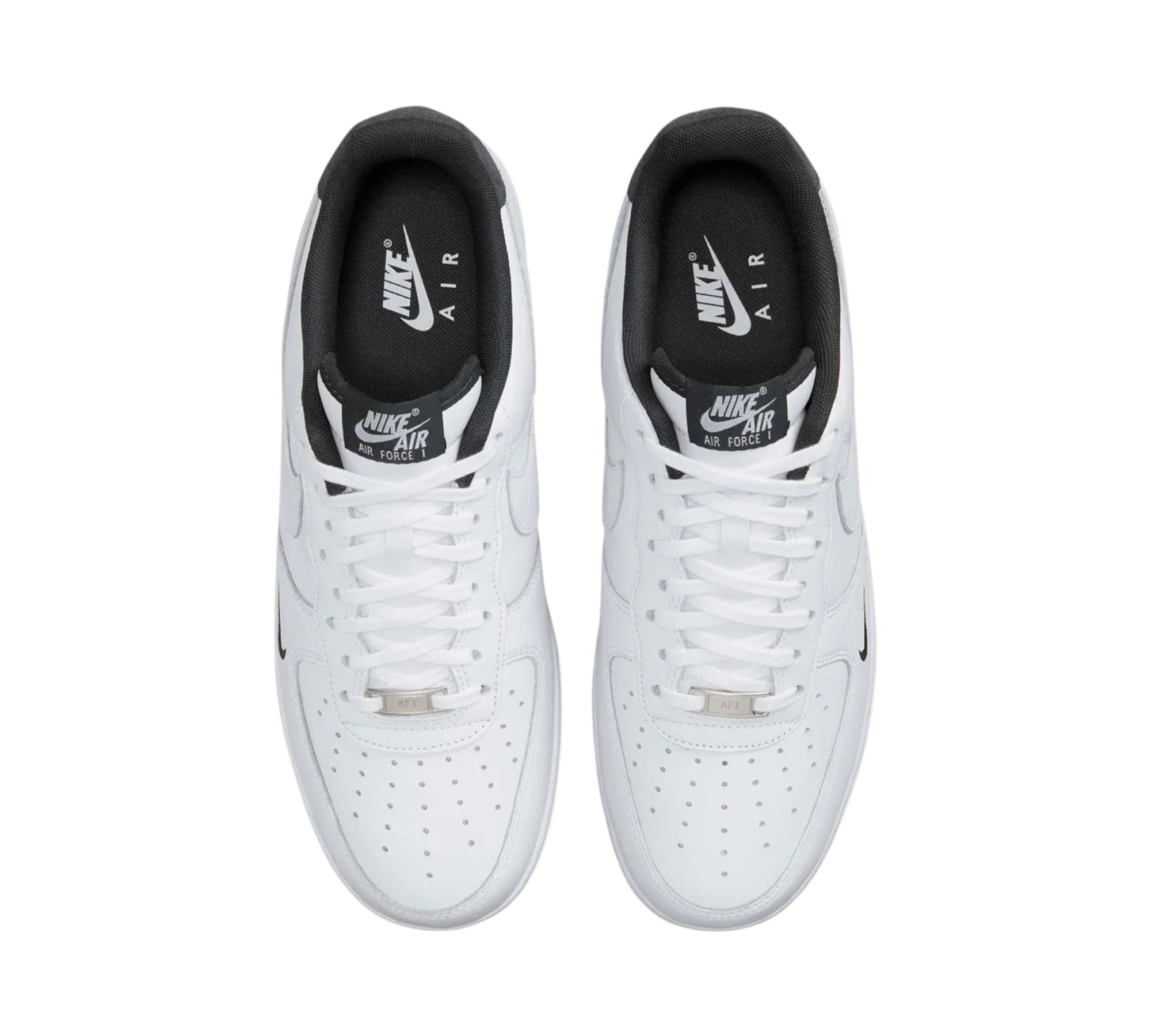 NIKE AIR FORCE 1 LOW '07 WHITE ANTHRACITE MINI SWOOSH