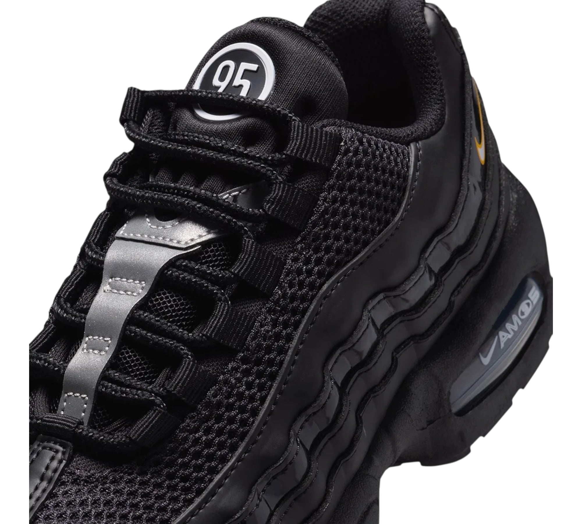 NIKE AIR MAX 95 SE BIG BUBBLE TOTAL 90 BLACK
