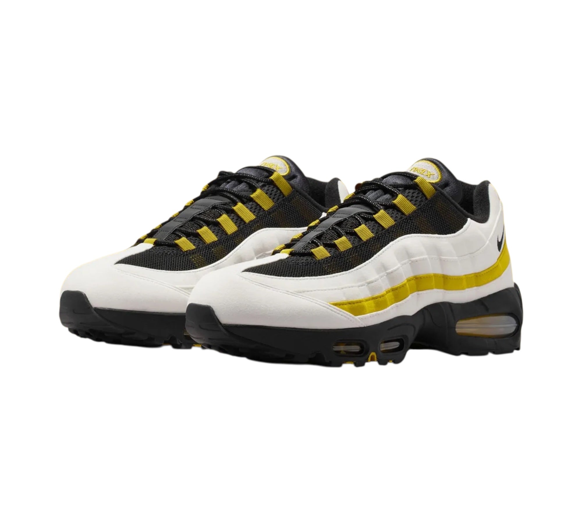 NIKE AIR MAX 95 OG WHITE SAFFRON QUARTZ BLACK